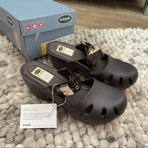 Dr. Scholl’s comfort mules.  Brand new sz8